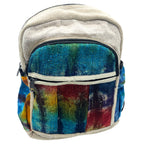 Tie-Dye Hemp Medium Backpack
