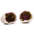 Pink Gold Calcite Geodes