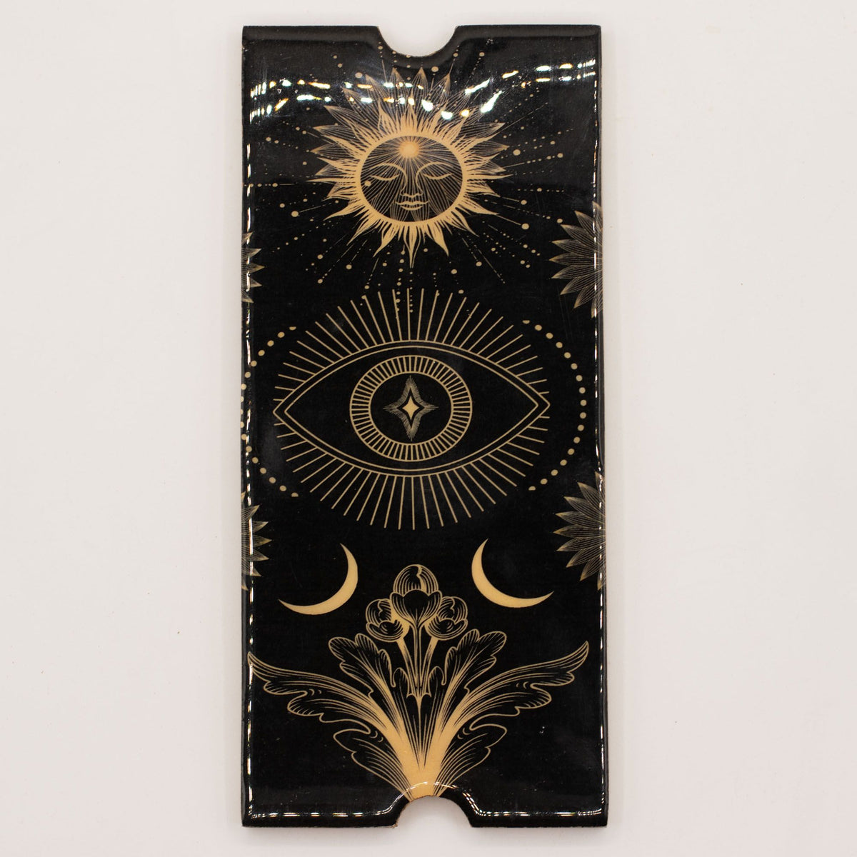 Four-Section Tarot Card Box with Holder