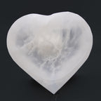 Selenite Heart Bowl – 10cm