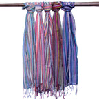 Purple Indian Boho Scarf – 50 x 180cm