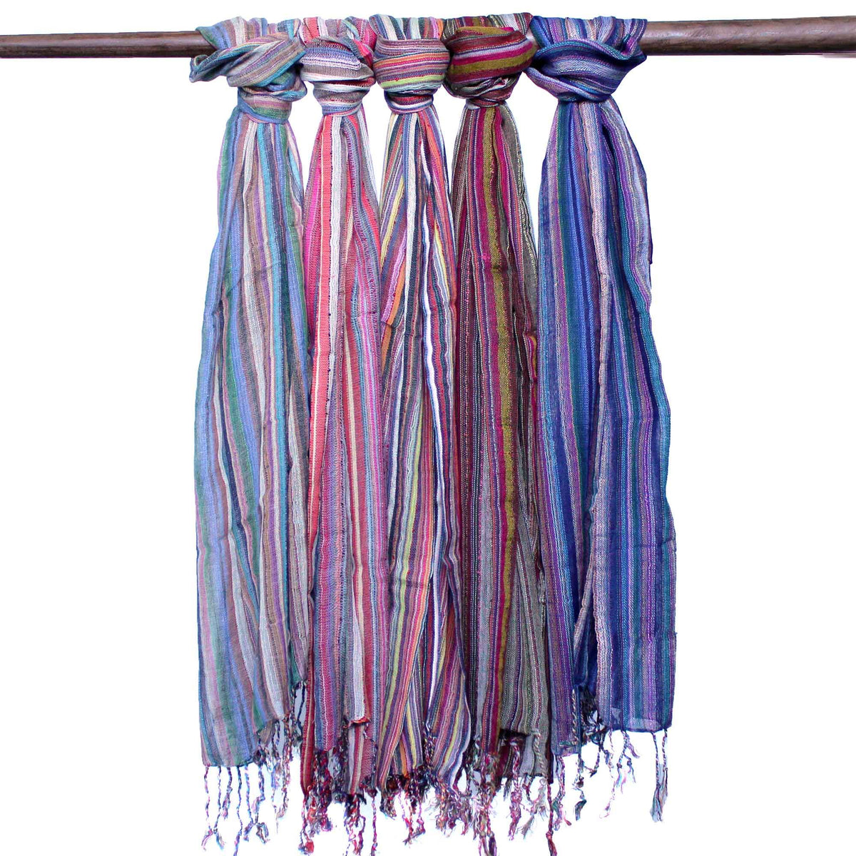 Purple Indian Boho Scarf – 50 x 180cm