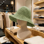 Moss Green Floppy Straw Sun Hat – Nomad Sari