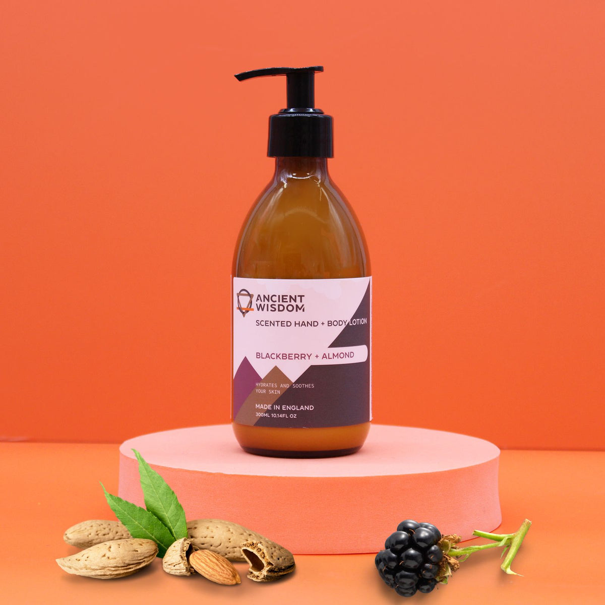 Blackberry and Almond Hand & Body Lotion – 300ml