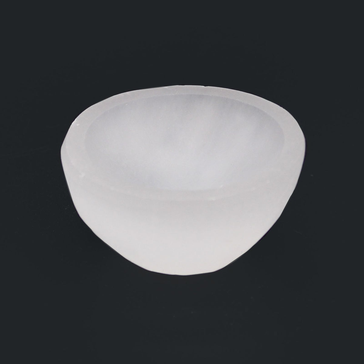 Selenite Round Bowl – 6cm
