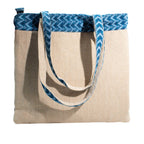Patchwork Kathmandu Tote Bag – Dhaka Design – 37 x 38cm
