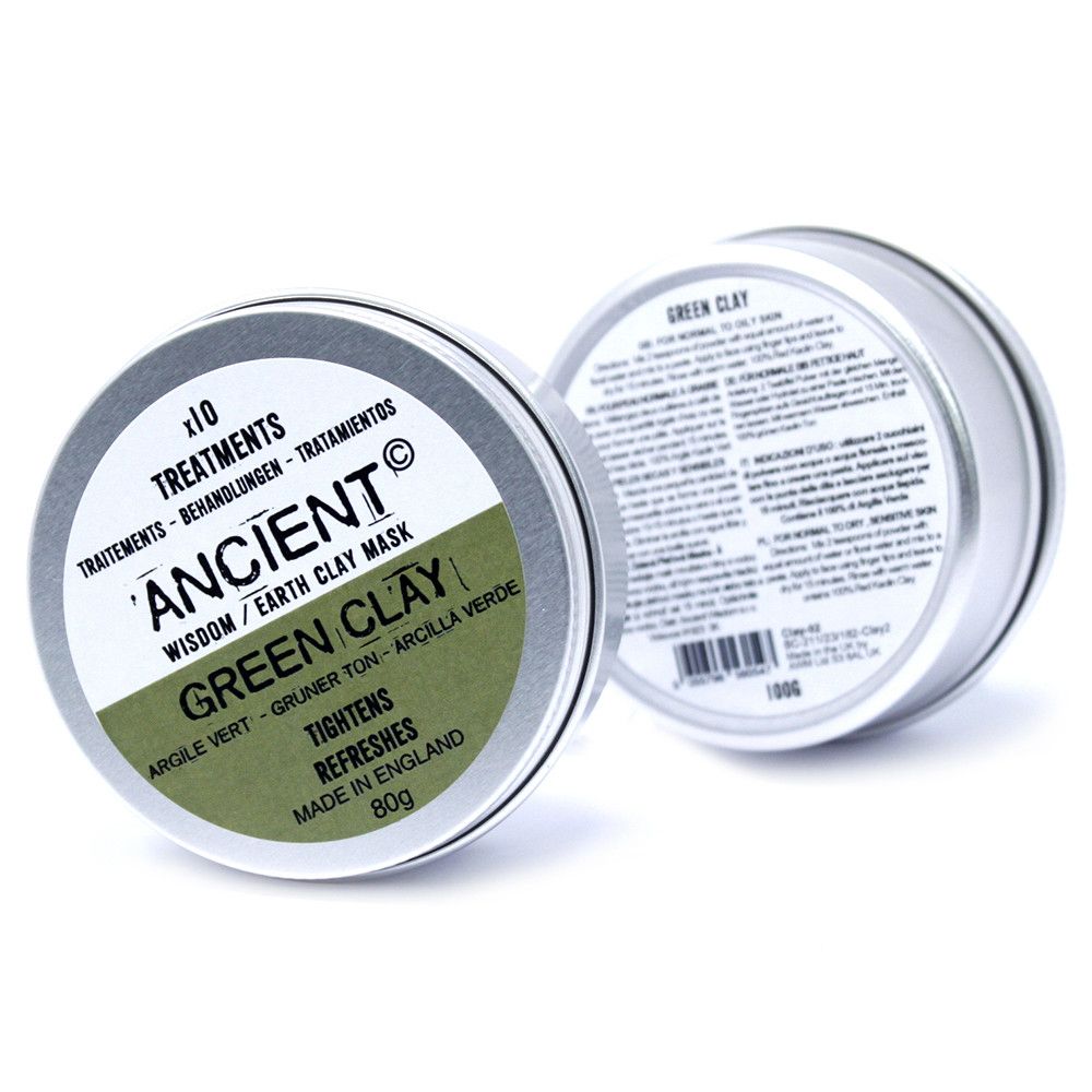 Green Clay Face Mask Powder – 100g