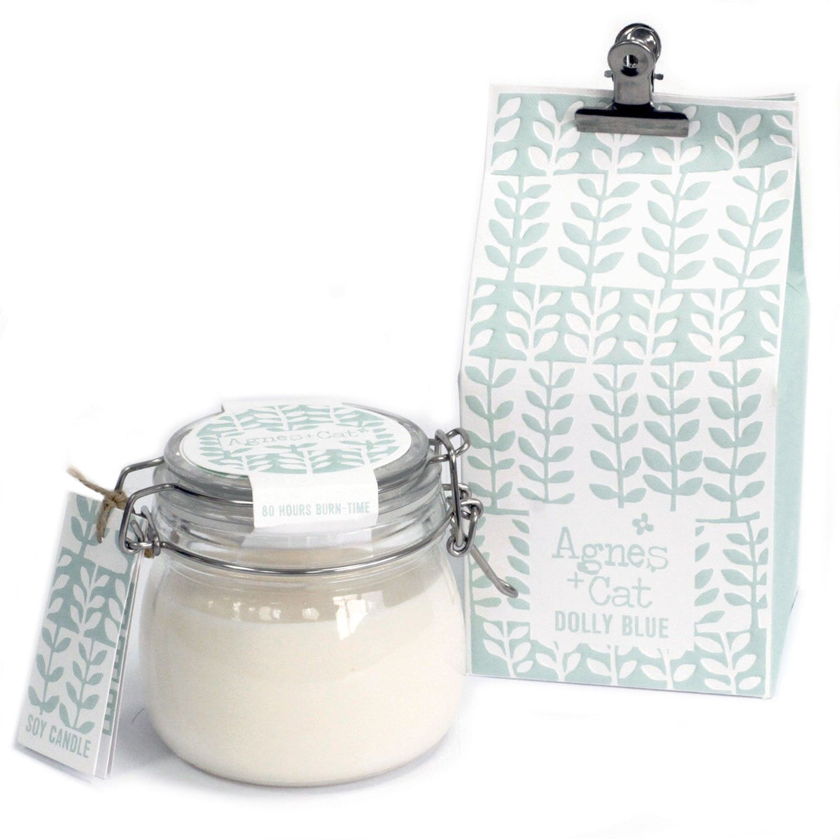 Dolly Blue Soy Wax Kilner Jar Candle – 400ml
