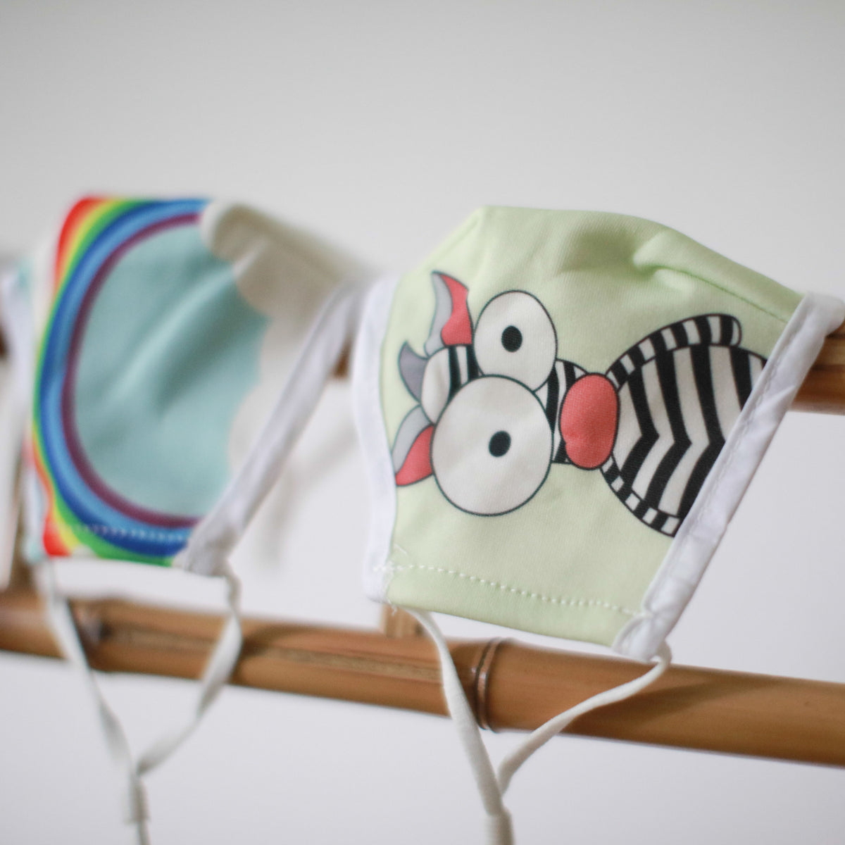 Children’s Zebra Print Reusable Face Covering