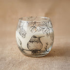 Drawn By Flame Glass Jar Candle – Small
