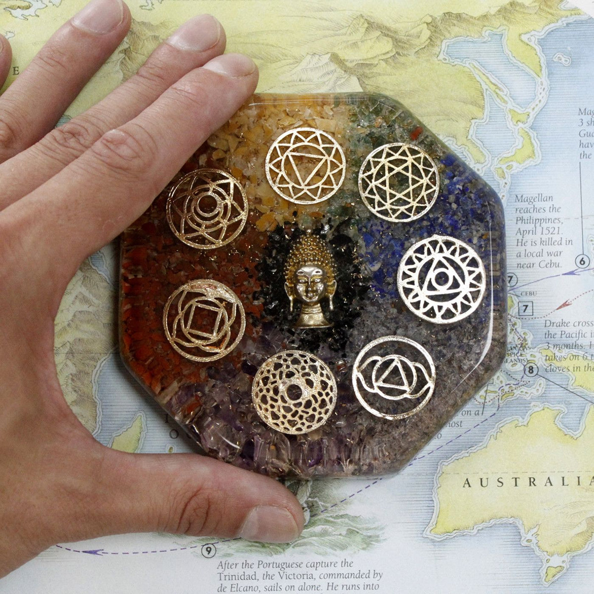 Copper Tree Orgonite Attractor