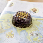 Amethyst Orgonite Dome