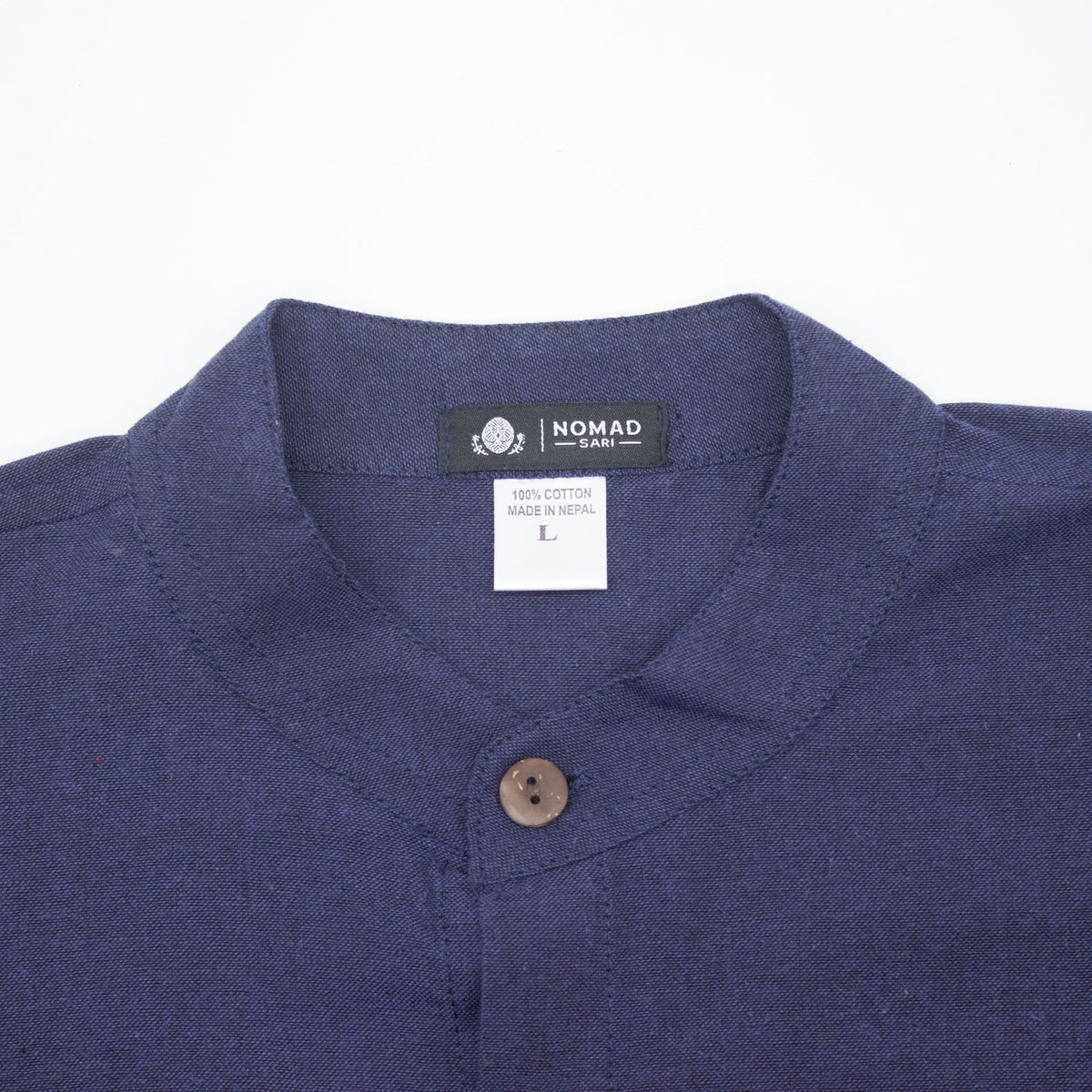 Nomad Sari Kathmandu Shirt – Indigo, Medium