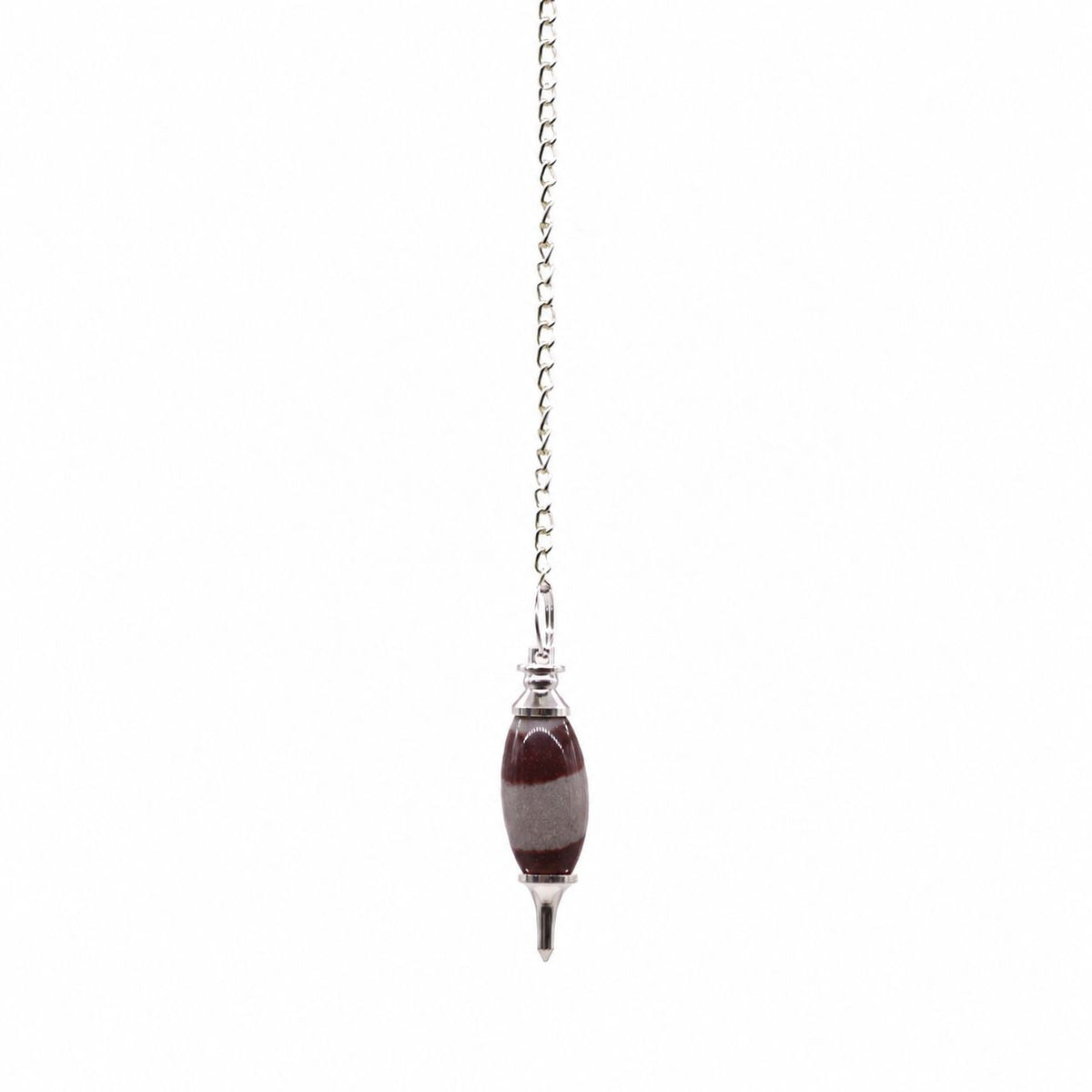 Shiva Lingam Pointed Gemstone Pendulum