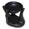 Black Helping Hand Oil Burner