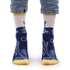 Midnight Cat Bamboo Socks – UK 4–7