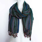 Purple Indian Boho Scarf – 50 x 180cm