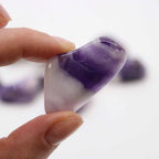 Banded Amethyst Large Tumble Stones – 24 Pack