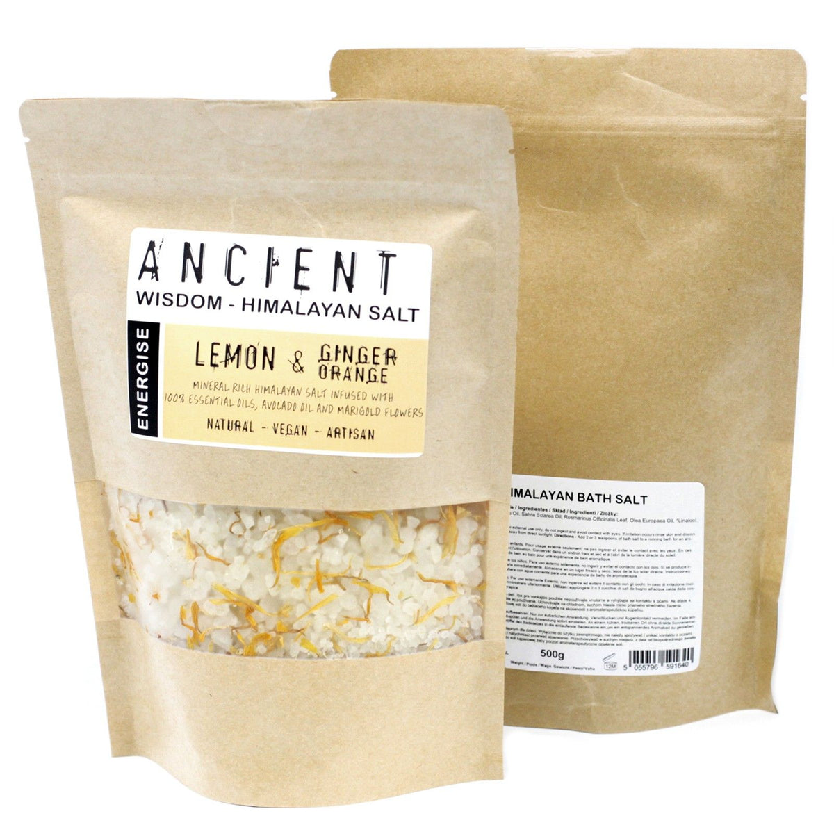 Energise Himalayan Bath Salt Blend – 500g