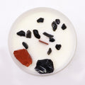 Root Chakra Crystal Candle