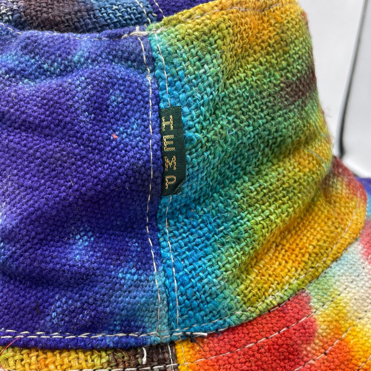 Wired Patched Boho Festival Hat – Tie-Dye