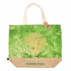 Green Stonewash Tree of Life Bag