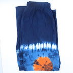 Japanese Style Lounge Pants – Teal and Orange, M