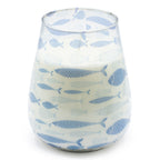Tall Seabreeze Glass Jar Candle