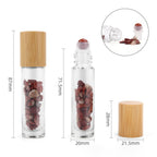Red Jasper Gemstone Roller Bottle – 5ml