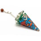 Om Symbol Orgonite Chakra Pendulum