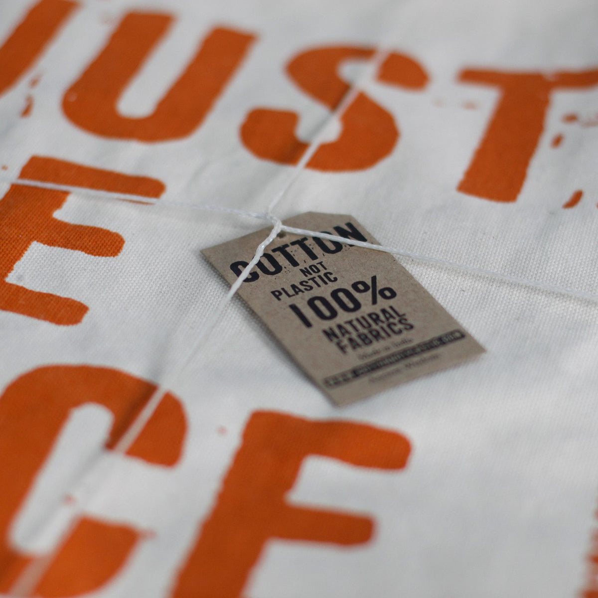 Just Be Nice Eco Cotton Bag