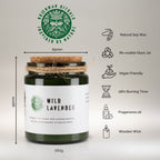 Forest Resin Woodwick Soy Candle
