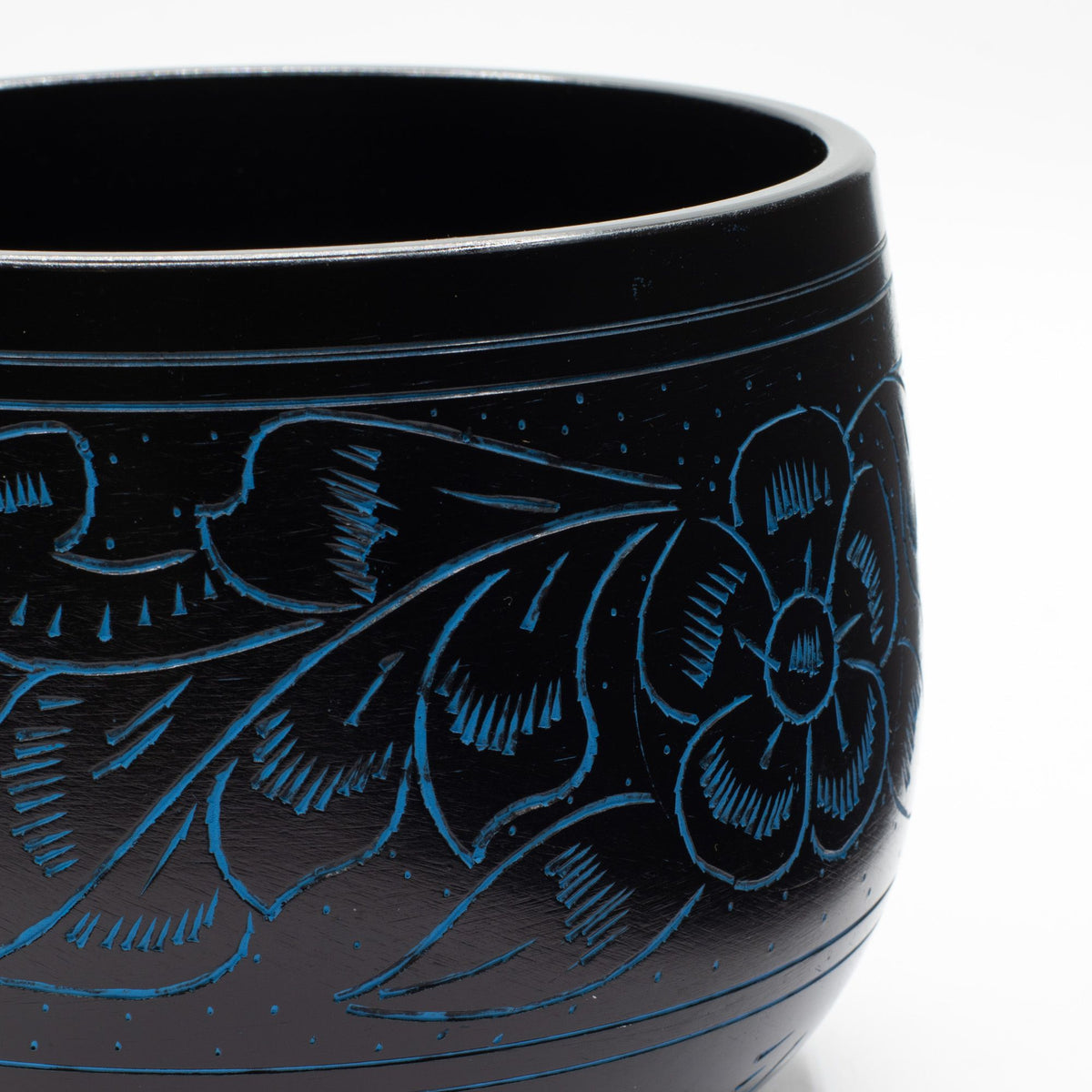 Blue Magic Mushroom Cauldron Singing Bowl – 15cm