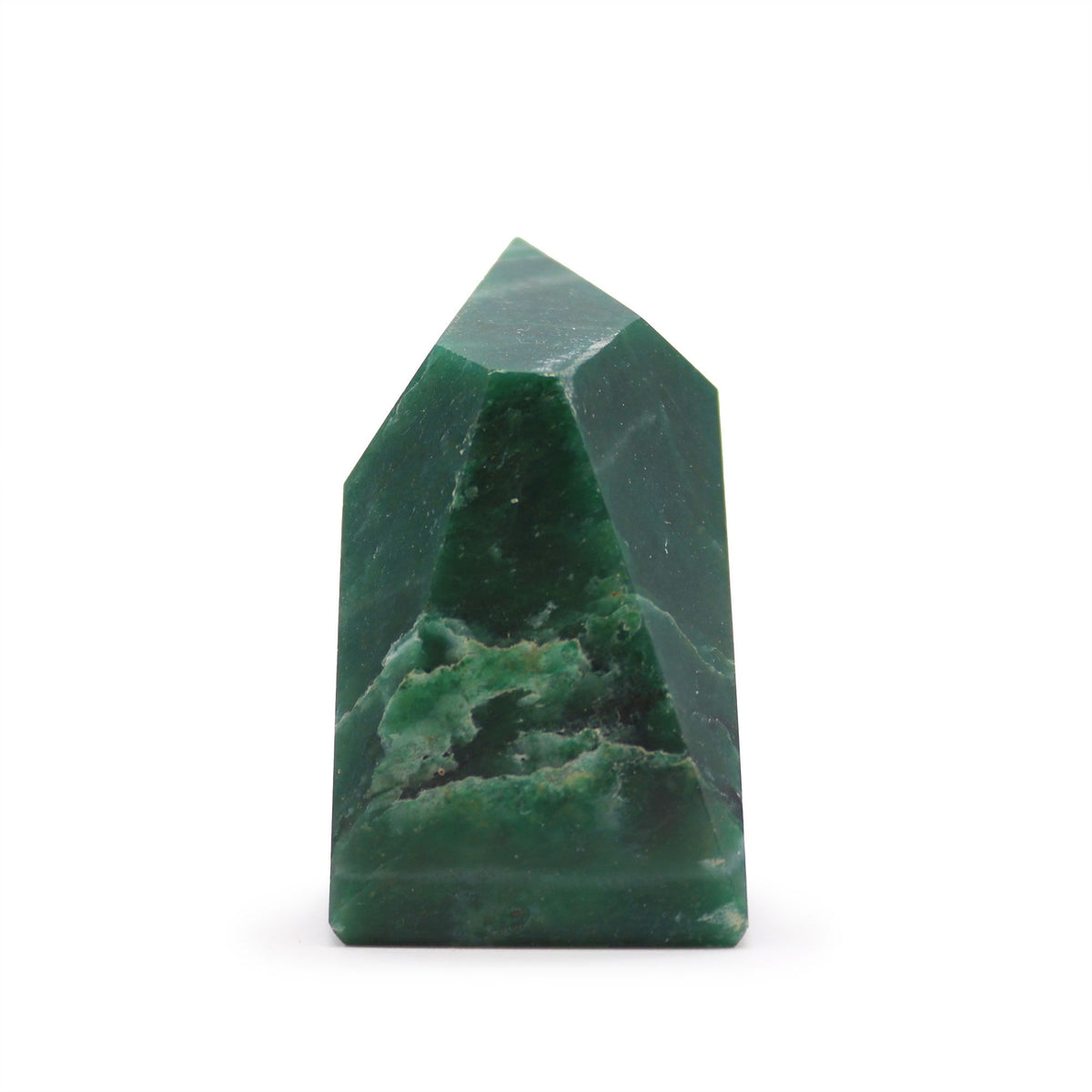 Indian Jade Gemstone Points – Approx. 6cm