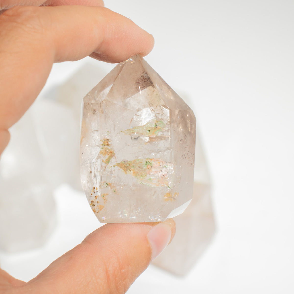 Clear Quartz Gemstone Points – Approx. 6cm