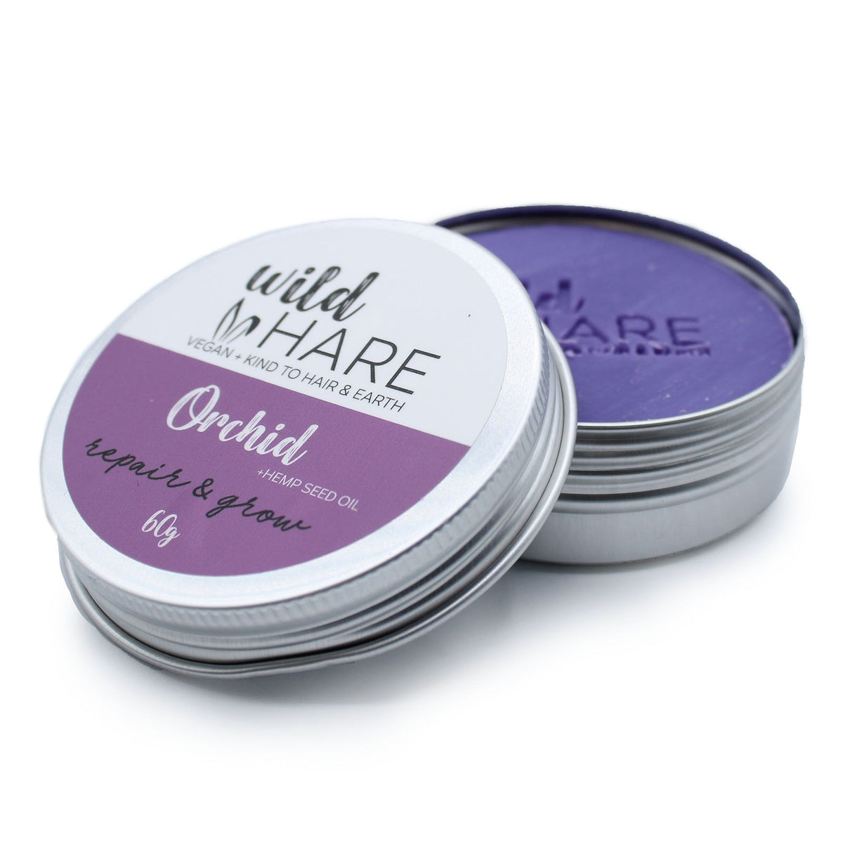 Orchid Solid Shampoo Bar – 60g
