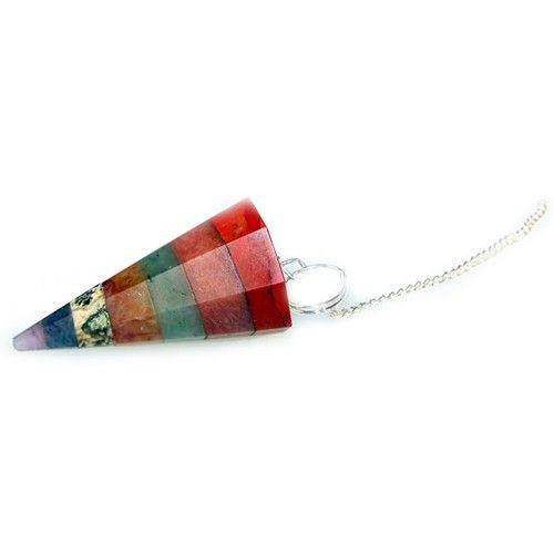 Seven-Slice Chakra Style Pendulum