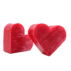 Raspberry Heart Guest Soaps – Pack of 10