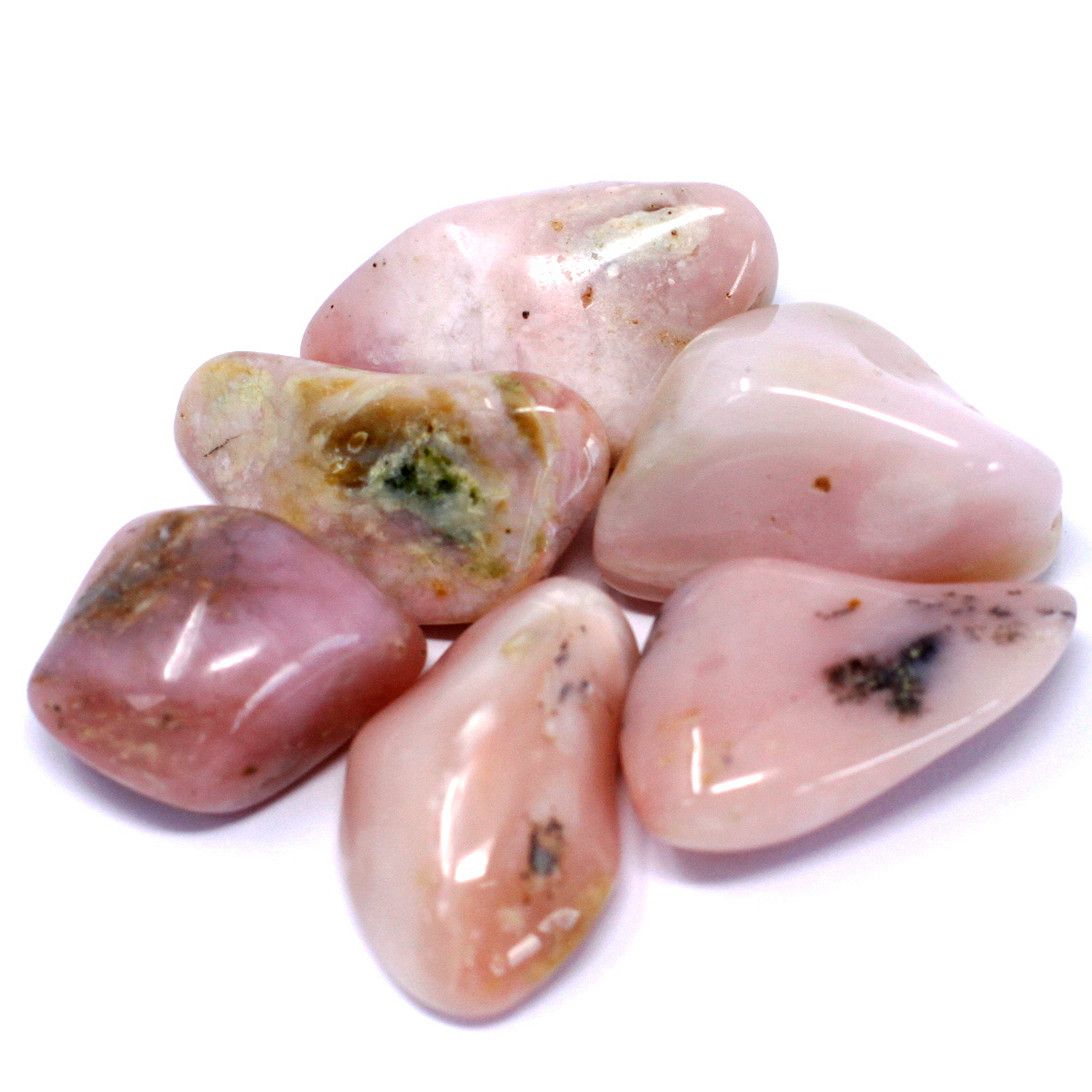 Peruvian Opal Medium Tumble Stones – 24 Pack