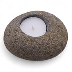 Natural Riverstone Candle Holder for Nightlights