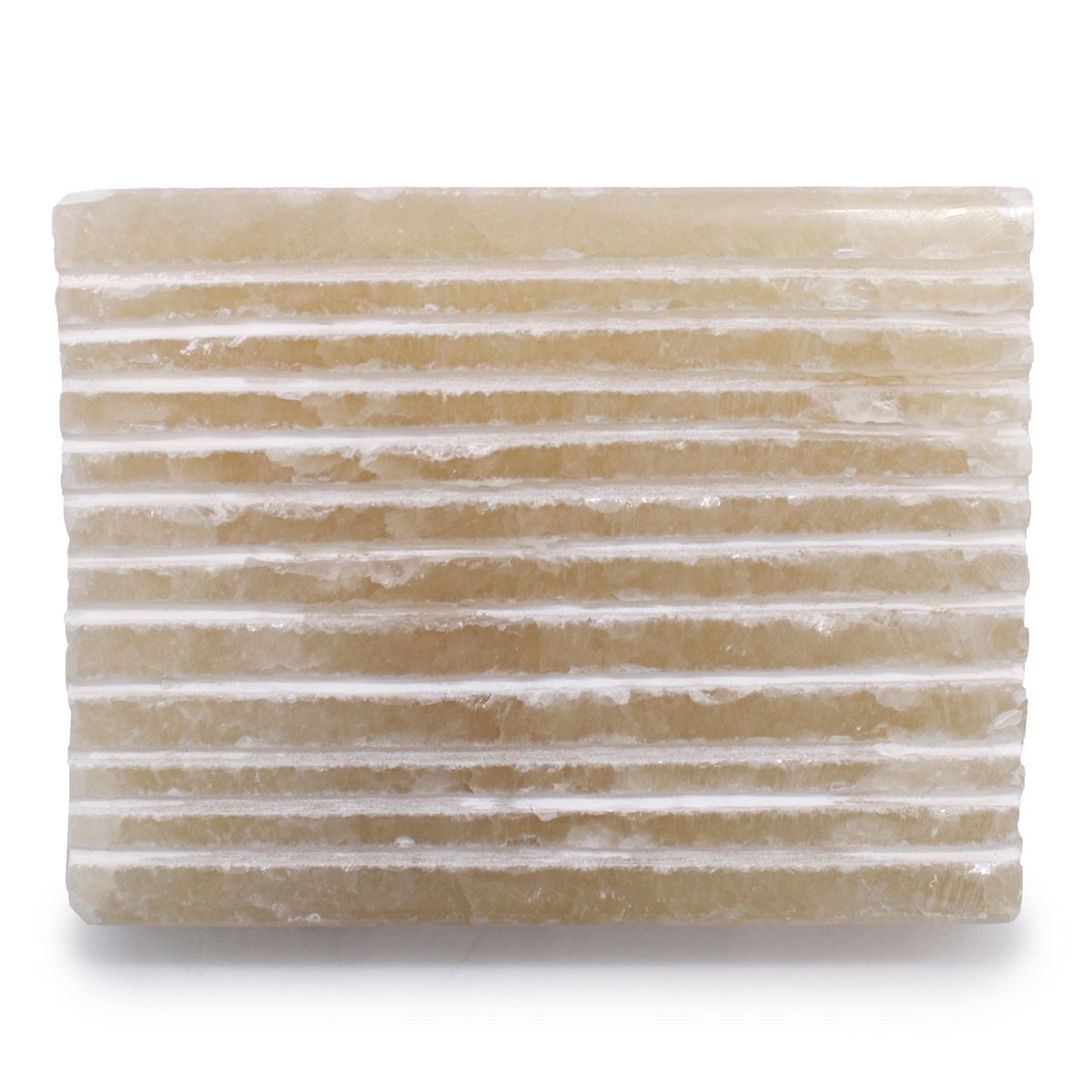 Honey Onyx Square Stone Soap Dish