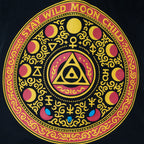 Black Luna Alchemy Wheel Classic Tote Bag
