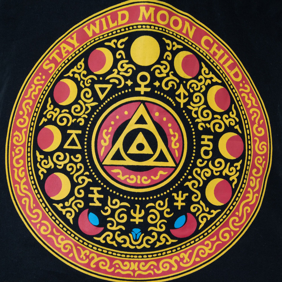 Black Luna Alchemy Wheel Classic Tote Bag