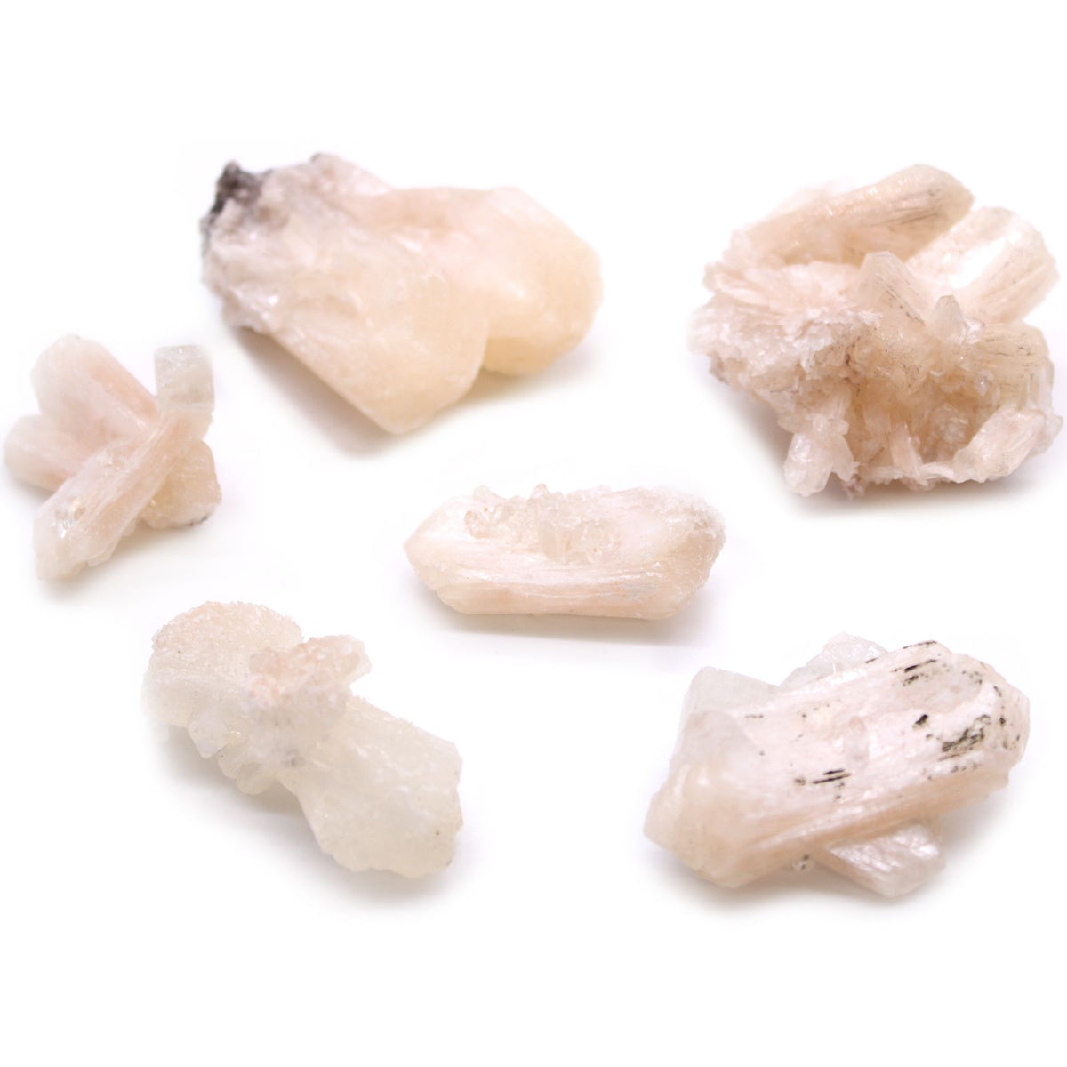 Stilbite and Apophyllite Mineral Specimen – 20–30mm
