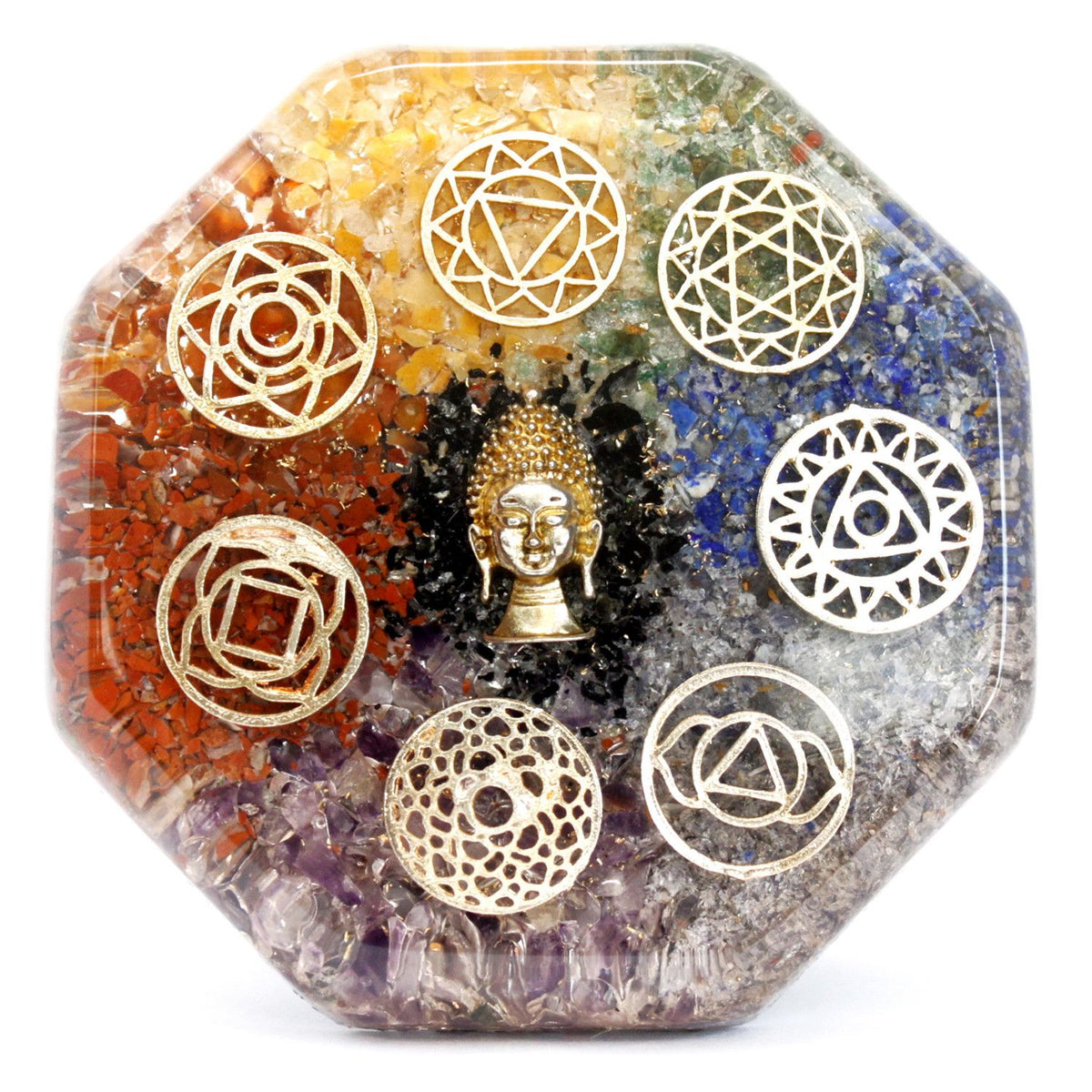 Orgonite Buddha Chakra Desk Ornament