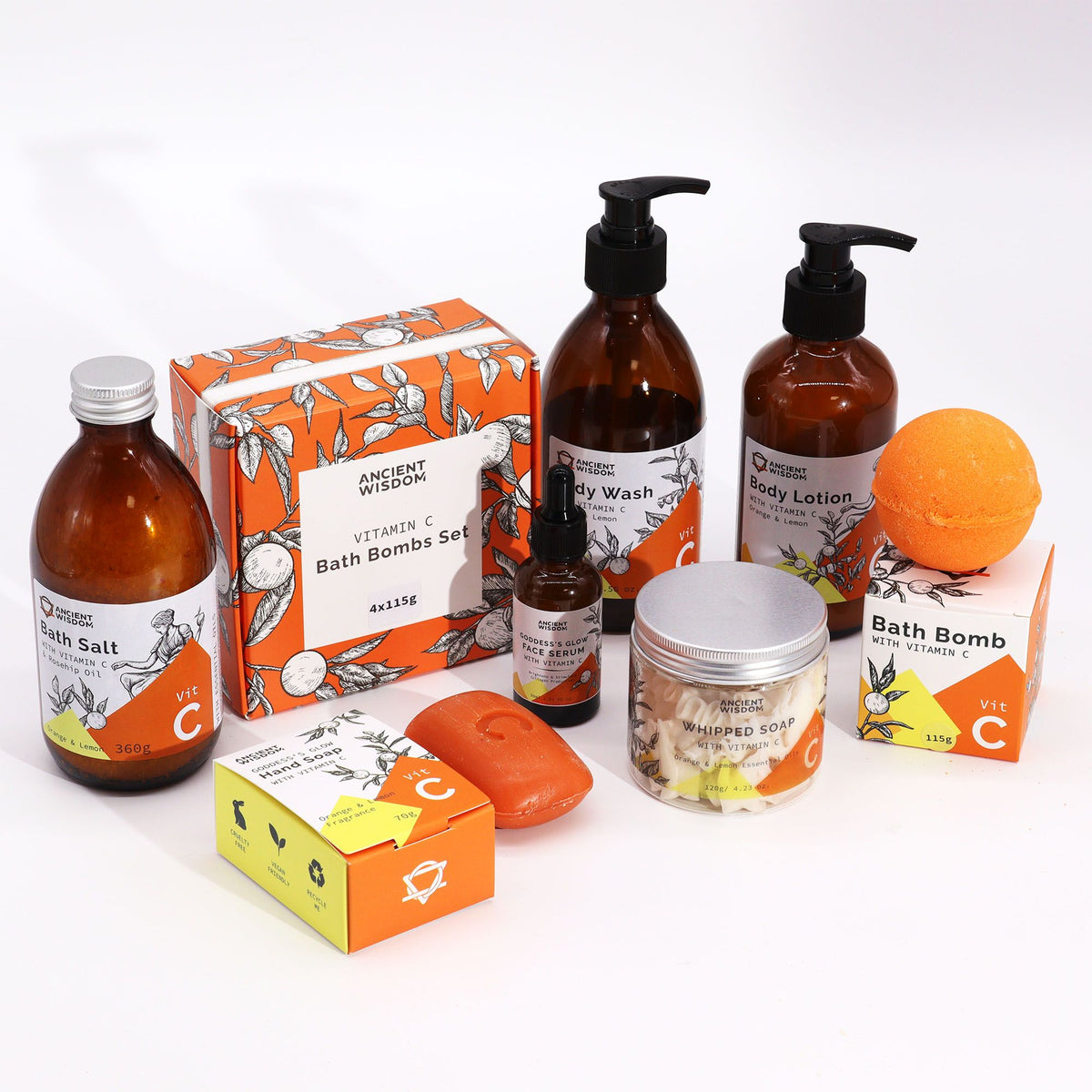 Orange and Lemon Vitamin C Body Wash