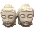 White Buddha Head Oil Burner