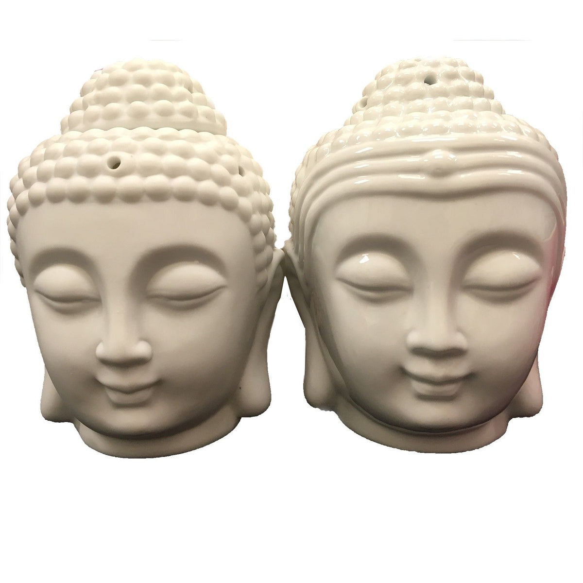 White Buddha Head Oil Burner
