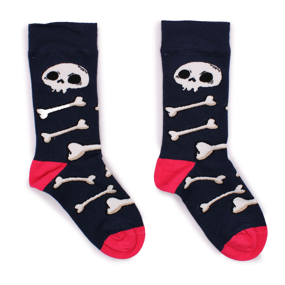 Skulls and Bones Bamboo Socks – Size 36–40