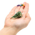 Green Aventurine Orgonite Chakra Pendulum